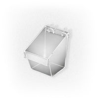 Azar Displays – Petit présentoir en forme de sceau, 4 x 5 x 7 po (57556113)-Utilisez ce petit présentoir en forme de seau sur un panneau à latte ou sur un panneau perforé ou comme un présentoir de comptoir