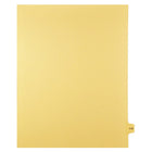 Mark Maker Legal Tabs - Letter Size - Buff - 1/15th cut - 25 tabs per package - 5 packages Pack - Number 119-Buff SingleTabs