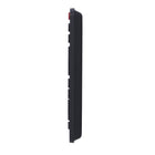 RCA 3-Device Streaming Bluetooth Rechargeable Ultra-Thin Universal Remote Control - Black-Ergonomic, ultra-thin 1/2 inch thin design in a smudge-free, matte black finish