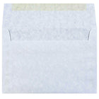 JAM Paper A8 Invitation Envelopes, 5.5 x 8.125, Parchment Blue Recycled, 100 Pack (10411g)-Size: A8 (5 1/2" x 8 1/8")
