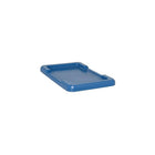 Cross Stack Tote Lids, Blue, 3 Pack-Blue