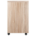 Winsome 18220 Kenner Mobile Storage Cabinet, 1 Drawer, Reclaimed Wood/White Finish-Inside cabinet dimensions: 14.4"W x 16.5"D x 20.25"H
Inside drawer dimensions: 12.4"W x 13.7"D x 2.6"H