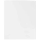JAM Paper Plastic Heavy Duty Two Pocket Folders, White, 12 Pack (57404dg)-Finish: smooth