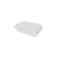 General Hinged Containers with Barlocks, 8-1/4" x 5-7/8" x 3-1/4", 500 Pack-Clear