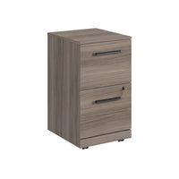 Sauder Affirm 2-Drawer Mobile Pedestal - Hudson Elm-Hudson Elm, Engineered Wood