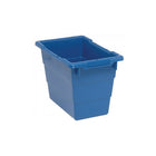 Cross Stack Tubs, Blue, 3 Pack-Blue