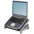Fellowes Office Suites Laptop Riser (8032001)-Non-skid rubber feet protects work surface from scratches or scuffs