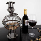 Truu Design Cork Saver Wine Accessories, Silver-Open wire for visibility and holds keepsake wine or champagne corks (corks not included)
