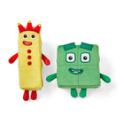 Hand2Mind Numberblocks 3 & 4 Playful Pals Plush - Multicolor-Friendly TV series Numberblocks, an award winning show from BBC, brings math learning to live with our Numberblocks Three and Four Plush!