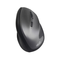 Adesso IMOUSE A20 Antimicrobial Wireless Vertical Ergonomic Mouse-The vertical design provides better support for your forearm minimizing wrist pain that can come from twisting.