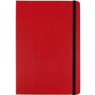 JAM PaperMD – Cahiers de notes à couverture rigide avec fermeture à bande élastique, 5 7/8 x 8 1/2 po, rouge, 2/pqt-Rouge