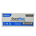 DuraPlus Hardwound Paper Towel - Kraft - 600' - 6 Pack-The product has dimensions of 7.8" W x 600' L