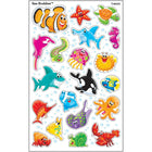 TREND superShapes Stickers, Large, Sea Buddies, 160 Pack-Coordinates with Sea Buddies™ Collection