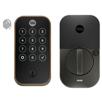 Yale 420 Assure Lock 2 Touch with Wi-Fi - Keyed - Bronze-Unlock with your fingerprint with a 99 percent accuracy and less than 0.5 seconds recognition time