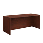 Sauder 71"W Affirm Desk - Classic Cherry-Durable, 1" thick top for books, binders, a computer, and more