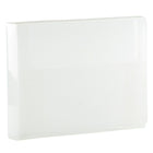 JAM Paper Big Portfolio with Tuck Flap Closure, 10 x 13.5 x 1.75, Clear, 4 Pack (52530CLBULKg)-Dimensions: 10" x 13-1/2" x 1 3/4"