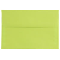 JAM Paper A8 Invitation Envelopes, 5.5 x 8.125, Brite Hue Ultra Lime Green, 1000 Pack (15955B)-Ultra lime green