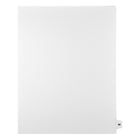 Mark Maker Legal Tabs - Letter Size - White - 1/15th cut - 25 tabs per package - 5 packages Pack - Number 90-White Single Tabs