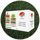 Sandtastik Floral Coloured Sand, 10 lb (4.5 kg) Box, Avocado-Coarse grain with natural sparkle throughout
