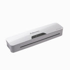 Fellowes 12.5” Laminator Value Bundle with 200 Letter 3 Mil Pouches-Convenient release lever allows easy pouch re-centering or removal
