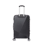 TOSCANO PRODIGIO 20" Hardside Carry On Luggage - Jet Black-ABS Hardshell
