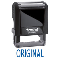 Trodat Printy ''ORIGINAL'' Climate Neutral Self-Inking Stamp 4911-High-quality stamp with nontoxic, water-based ink