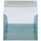 JAM Paper A2 Invitation Envelopes, 4.38 x 5.75, Ocean Blue Translucent Vellum, 250 Pack (PACV602H)-Envelope Size: 4.38" x 5.75"