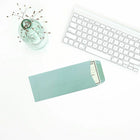 JAM Paper #10 Policy Business Envelopes - 4.125" x 9.5" - Aqua Blue - 50 Pack-Quantity: 50 envelopes per pack