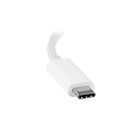StarTech USB-C to DVI Adapter, White (CDP2DVIW)-Thunderbolt 3 port compatible