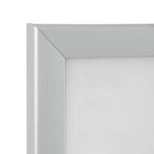 SECO Lockable Indoor/Outdoor Poster Frame Case - 24" W x 36" H - Silver-6