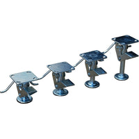 Blickle Floor Lock Brakes with 6-13/16" Extended Height - Standard Duty - 2 Pack-Body Material: Galvanized