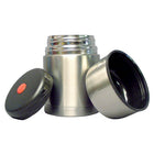 Geo Stainless Steel Vacuum Flasks, 600mL, Silver, 2 Pack-Stainless steel vacuum flask
