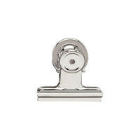Acco 2" Metal Magnetic Bulldog Clips, Silver, 24 Pack-These magnetic bulldog clips feature metal spring-action clamps that are attached to and swivel on magnetic heads