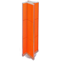 Azar Displays Pegboard Display Pinwheel Spinner, 13.5" x 60", Orange (700460-ORG)-Made from pegboard