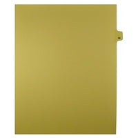 Mark Maker Legal Exhibit Index Tab Buff Single Tabs, 1/25th Cut, Letter Size, No Holes, Number 56, 25 Pack-Buff Single Tabs, 1/25th Cut