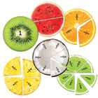 Learning Resources Magnetic Fruit Fractions - Multicolor-magnetic math fun: Backed by strong, durable magnets, these fruit fractions are ready for years of classroom demonstrations, at-home learning, children's math games, and more!
