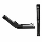 JAM Paper Modern Desk Stapler - Black-The bottom of the stapler is coated in rubber to prevent it from slipping when in use. A specially crafted inner rail delivers jam-resistant, accurate stapling you can count on.