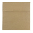 JAM Paper 8.5 x 8.5 Square Envelopes, Brown Kraft Paper Bag Recycled, 100 Pack (LEKR505g)-Brown