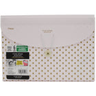 Five Star Style Expanding Poly File, 13" x 9-3/8"-Reinforced gussets and tab inserts