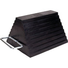 Rubber Wheel Chocks, Wt. Lbs., 10, Wheel Chocks, 4 Pack-Approx. Size W" x L" x H" - 8 x 9 x 6
