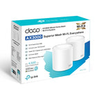 TP-Link Deco X50 AX3000 Whole Home Mesh Wi-Fi 6 System - White - 2 Pack-Deco X50 is compatible with every other Deco model to form a mesh network