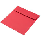 JAM Paper 6.5 x 6.5 Square Envelopes, Brite Hue Red Recycled, 50 Pack (2792283I)-Envelope Size: 6.5" x 6.5"