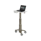 Ergotron C50-1100-0 CareFit Slim Laptop Cart-Durable, easy-to-clean exterior composed of aluminum, high-grade plastic and zinc-plated steel