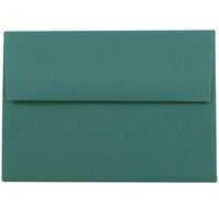 JAM Paper 4bar A1 Invitation Envelopes - 3 5/8" x 5 1/8" - Teal - 500 Pack (5157435H)-Teal Paper Envelopes