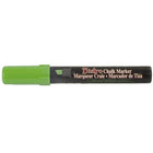 Marvy Uchida Chisel-Tip Liquid Chalk Markers - Erasable - Dustless - Lime Green - 2 Pack-Quantity: 2 per pack