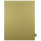 Mark Maker Legal Exhibit Index Tab Buff Single Tabs, 1/25th Cut, Letter Size, No Holes, Number 173, 25 Pack-Buff Single Tabs, 1/25th Cut