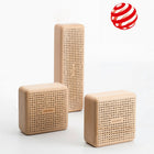 Decent Living Reddot récompensé Haut-parleur Bluetooth en bois - R1-Excellente autonomie de la batterie