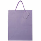 Jam Paper Gift Bags with Rope Handles - Large - 10" x 13" x 5" - Lilac Purple Matte - 100 Pack-Quantity: 100 per pack