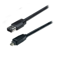 BlueDiamond Firewire 6 Pin 4 Pin Cable - 15ft, (5928)-1