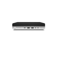 HP Refurbished EliteDesk 800 G4 Mini Desktop Computer - Intel Core i5-8500T - 256GB SSD - 8GB RAM - Windows 10 Pro-Intel Core i5 8500T 2.1GHz processor